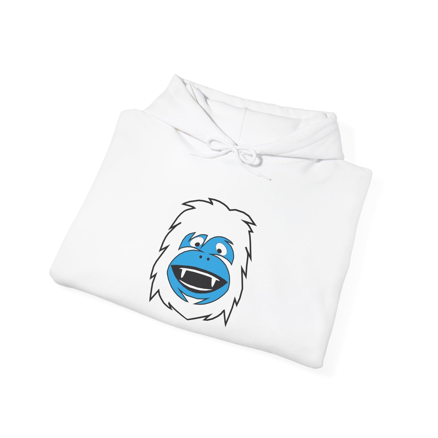 Yeti Face Unisex Heavy Blend™ Hooded Sweatshirt