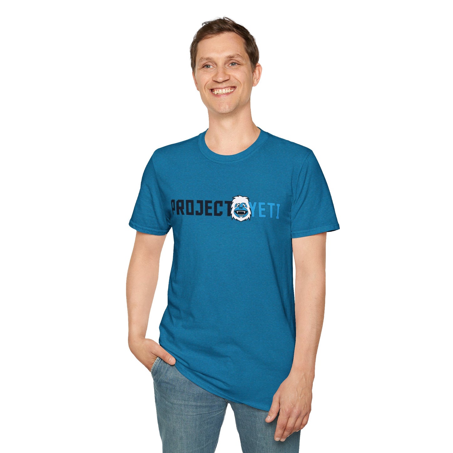 Project Yeti Logo Unisex Softstyle T-Shirt