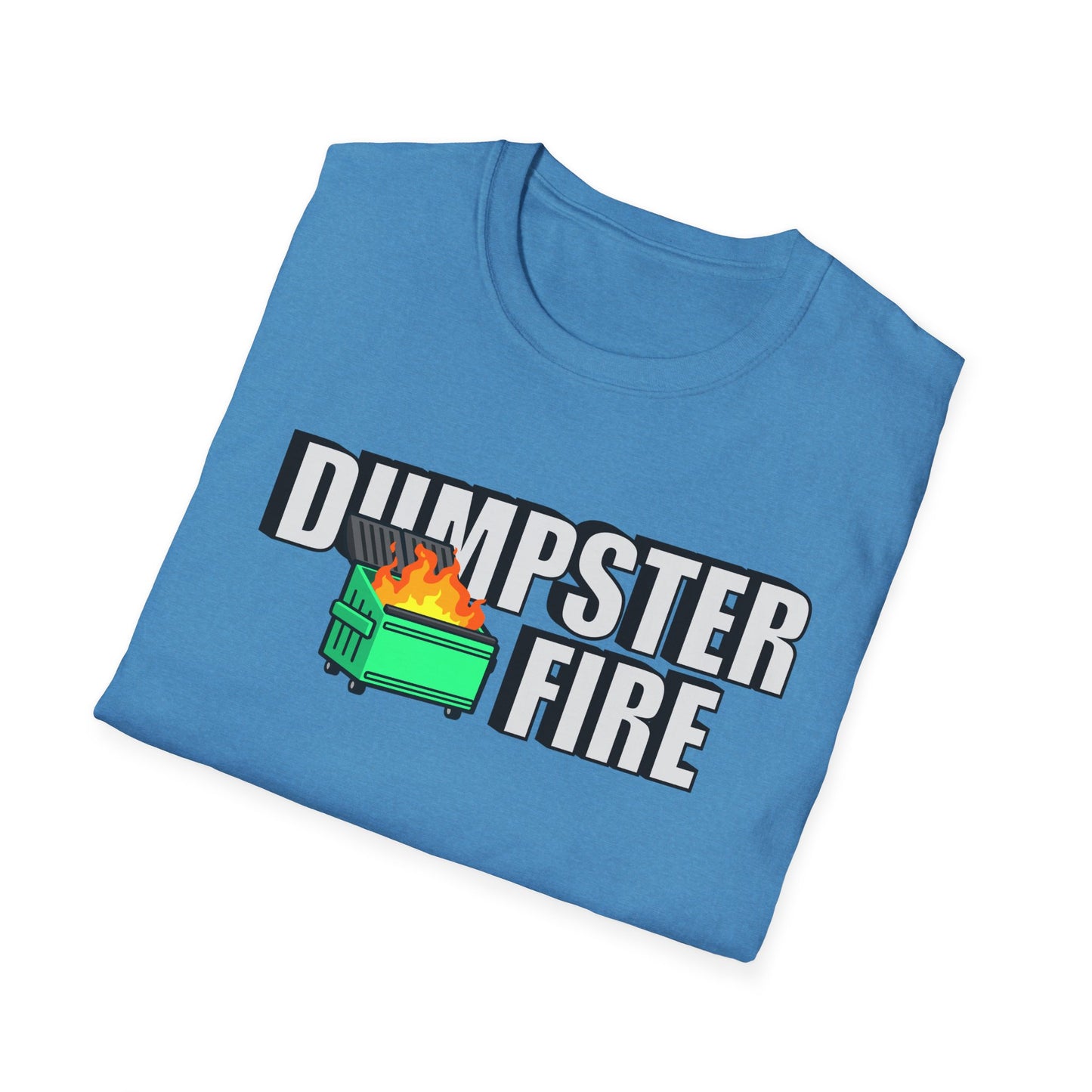 Dumpster Fire Unisex Softstyle T-Shirt