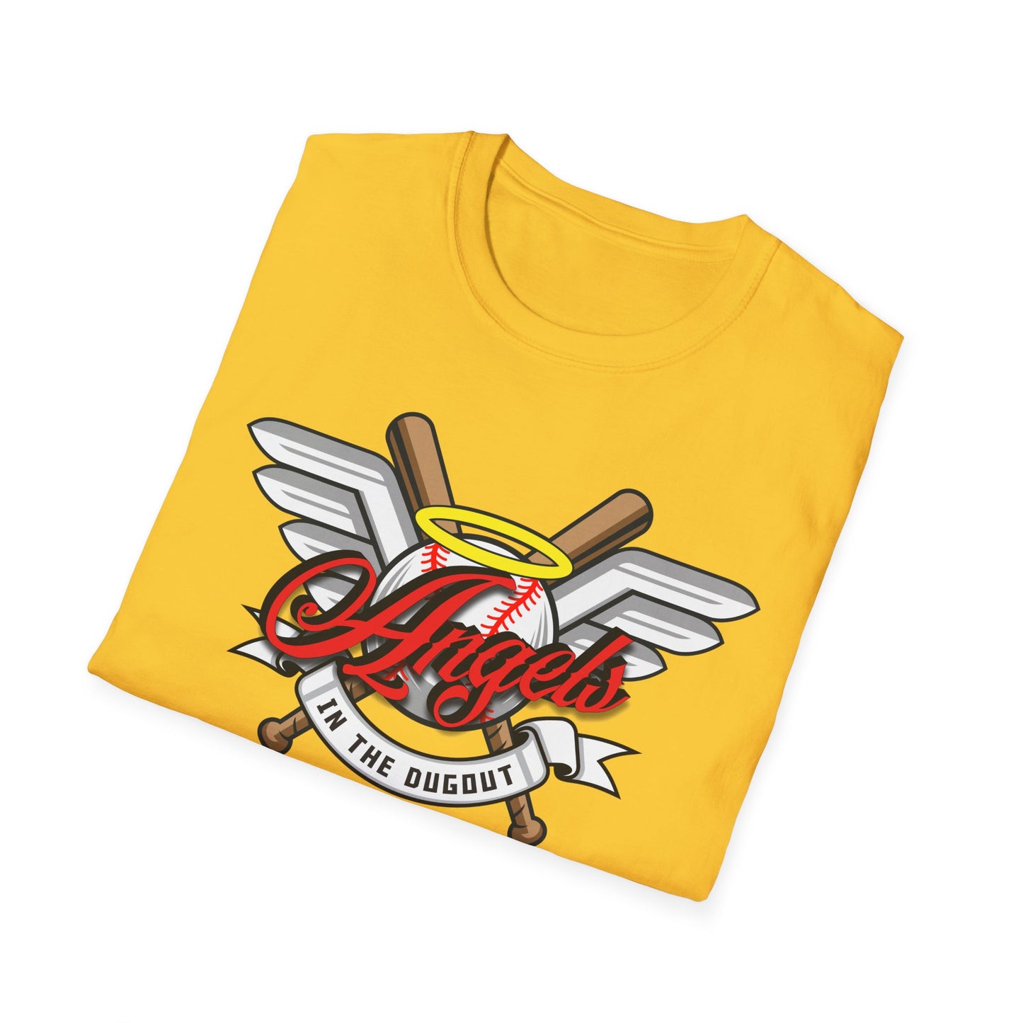 Angels in the Dugout Unisex Softstyle T-Shirt