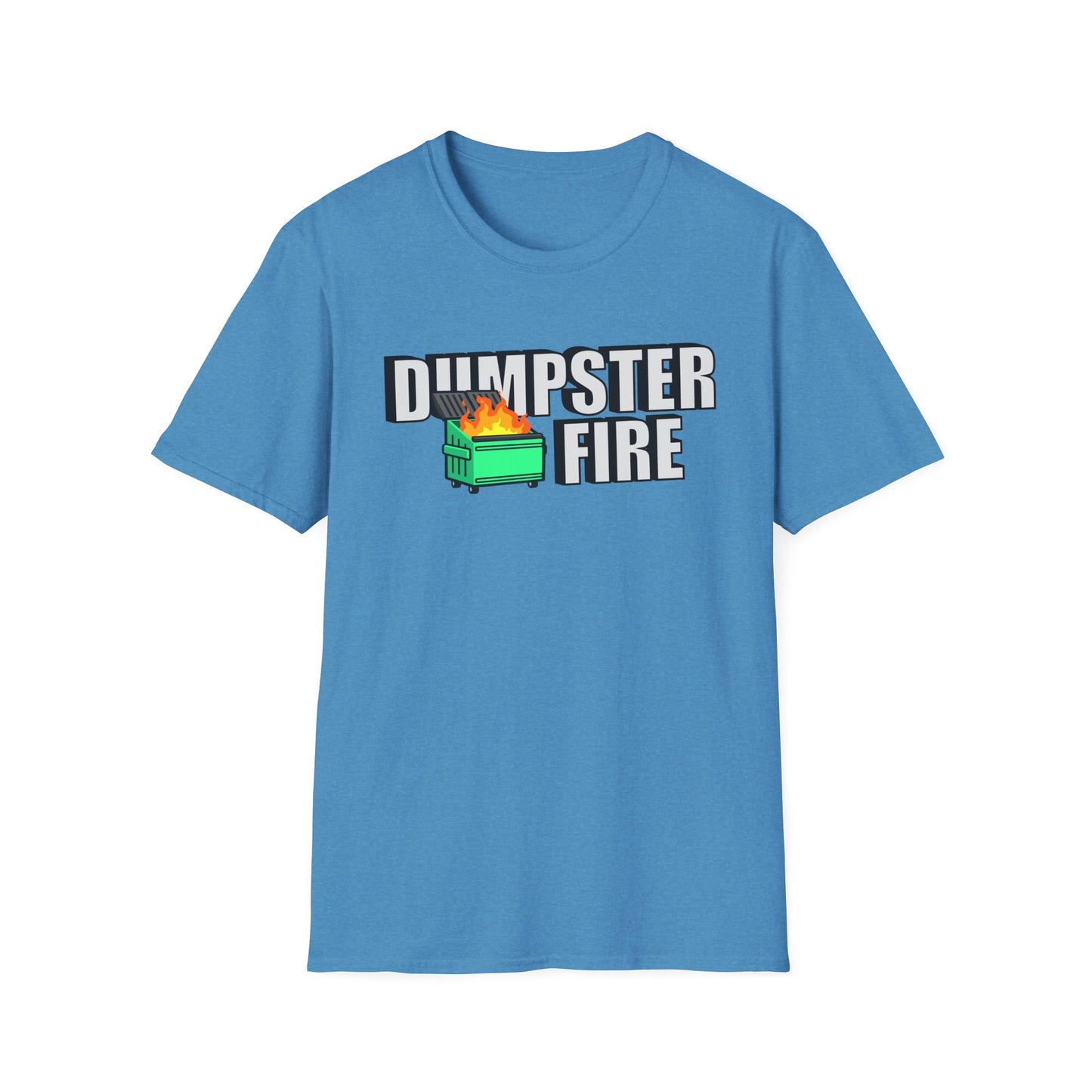 Dumpster Fire Unisex Softstyle T-Shirt