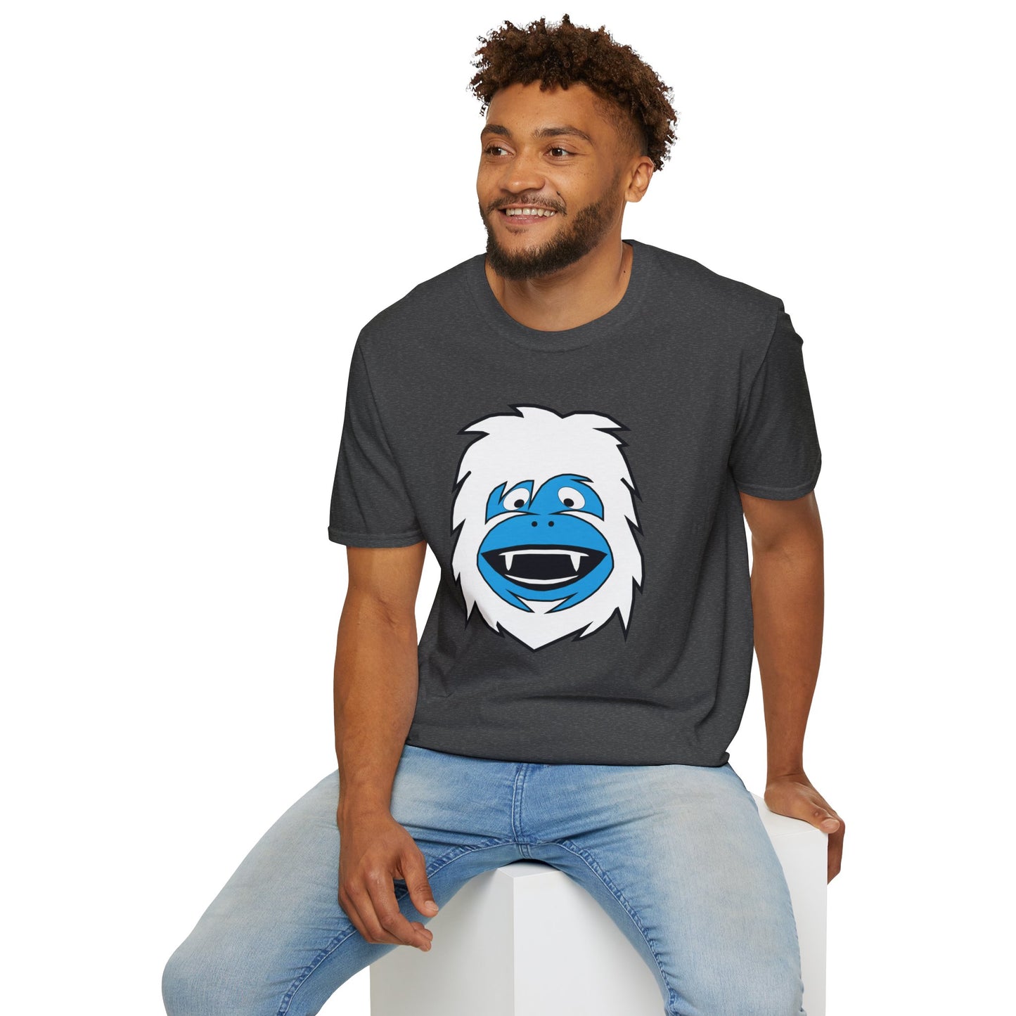 Yeti Face Unisex Softstyle T-Shirt