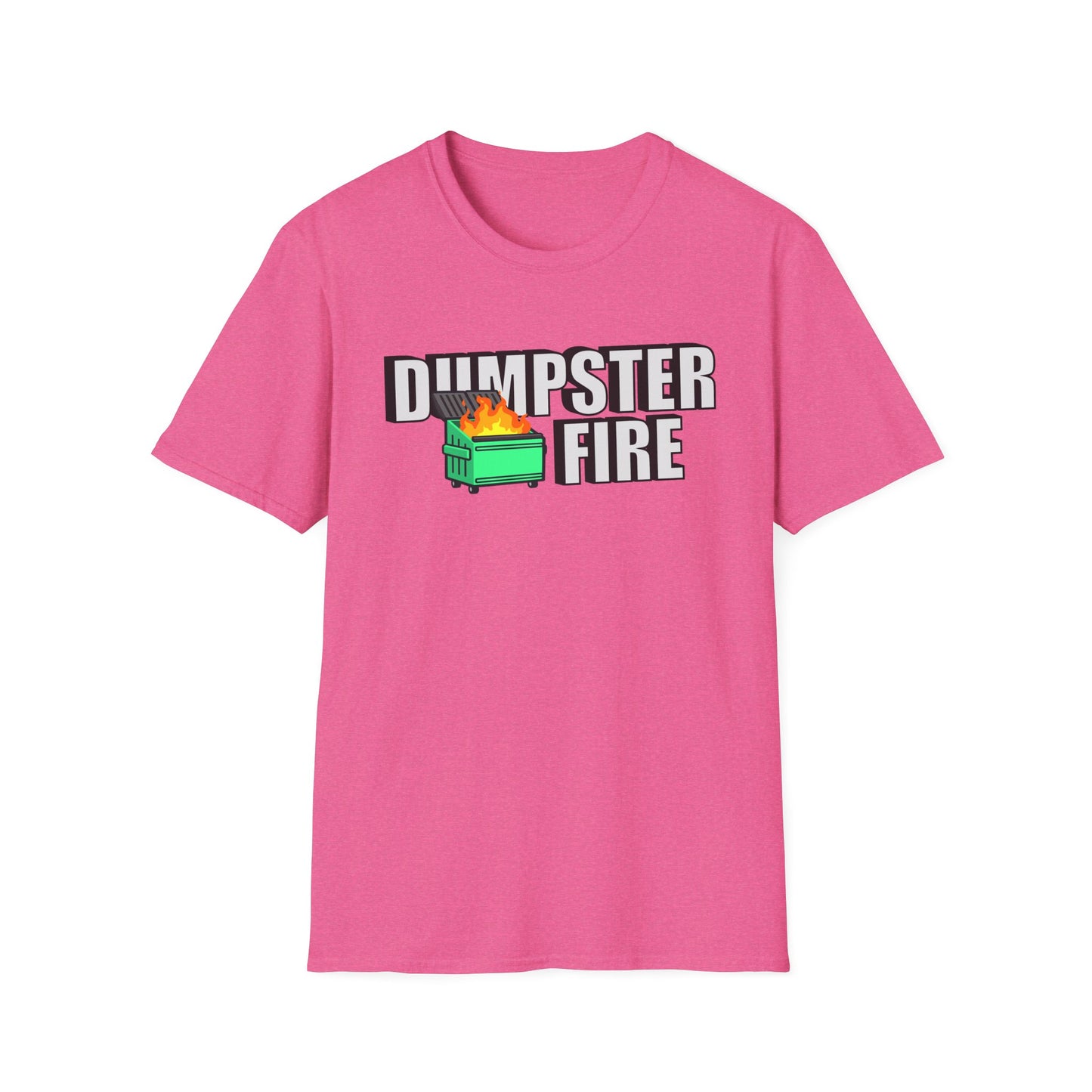 Dumpster Fire Unisex Softstyle T-Shirt