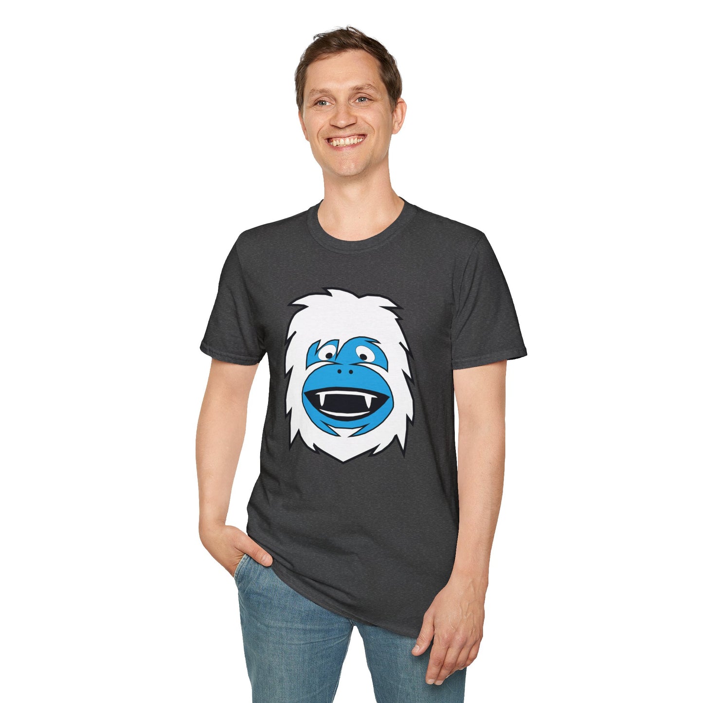 Yeti Face Unisex Softstyle T-Shirt