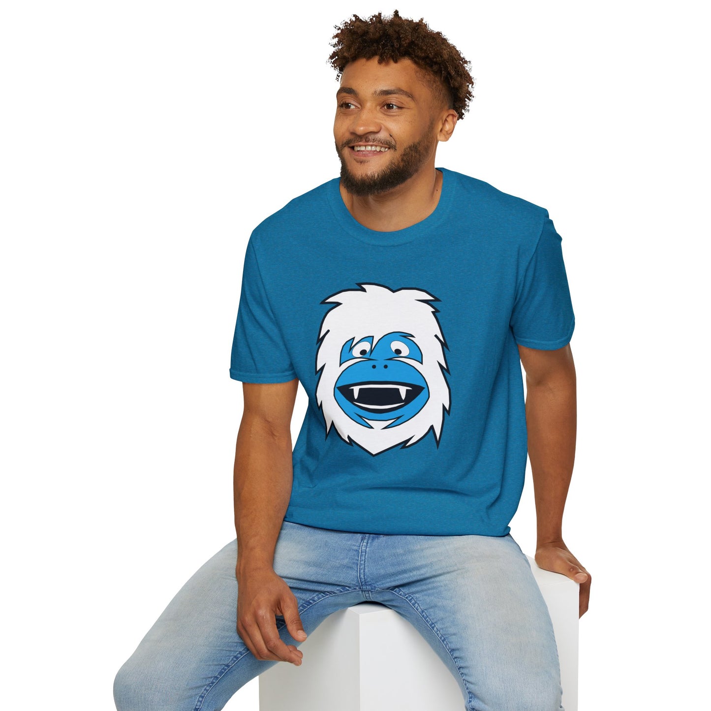 Yeti Face Unisex Softstyle T-Shirt