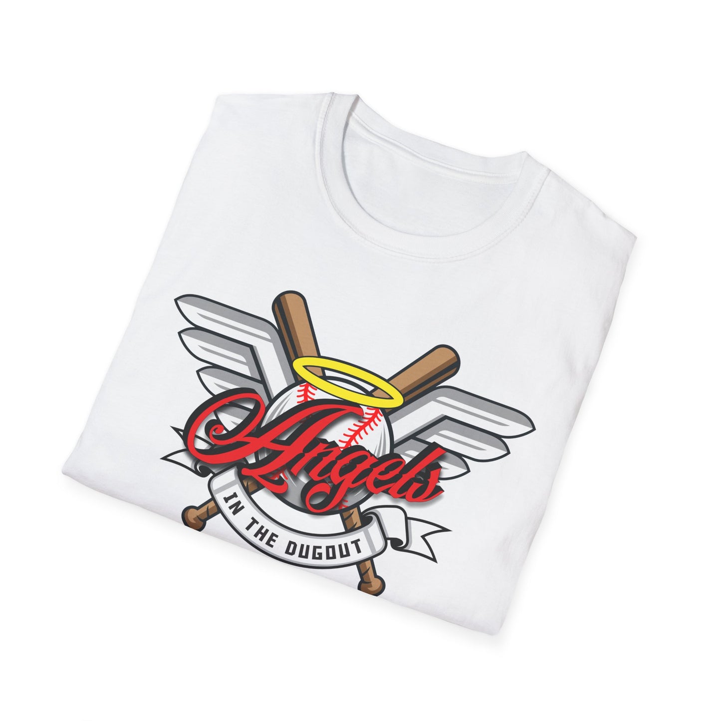 Angels in the Dugout Unisex Softstyle T-Shirt