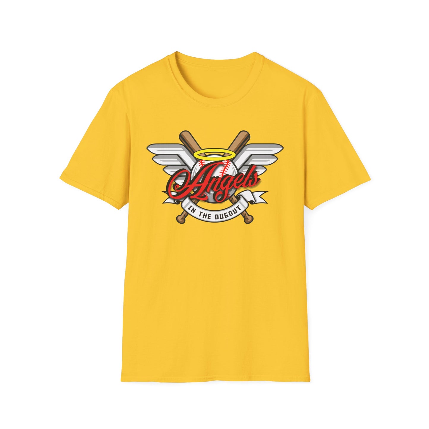 Angels in the Dugout Unisex Softstyle T-Shirt