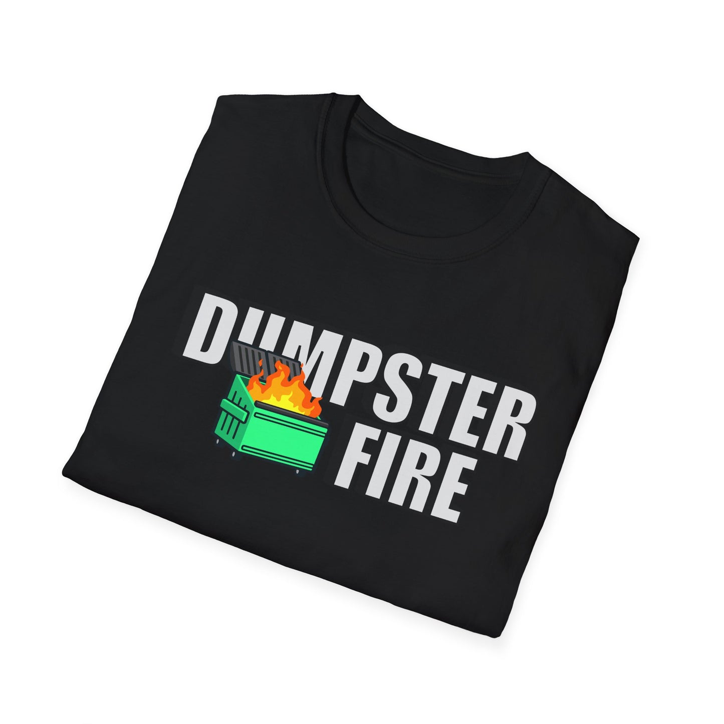 Dumpster Fire Unisex Softstyle T-Shirt