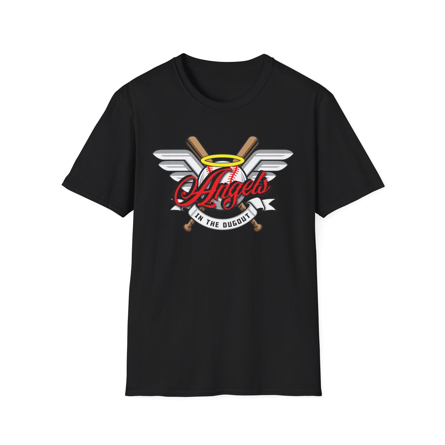 Angels in the Dugout Unisex Softstyle T-Shirt