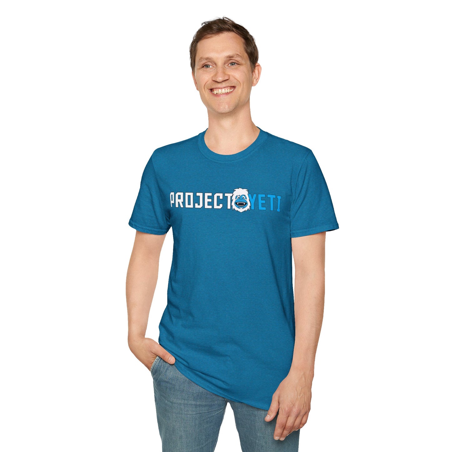 Project Yeti Logo Unisex Softstyle T-Shirt