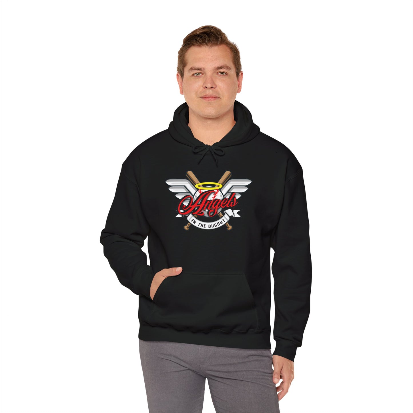 Angels in the Dugout Unisex Heavy Blend™ Hooded Sweatshirt