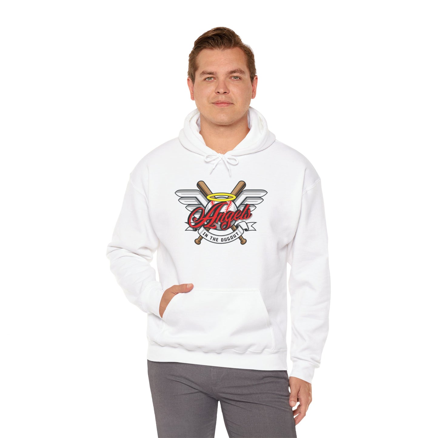 Angels in the Dugout Unisex Heavy Blend™ Hooded Sweatshirt