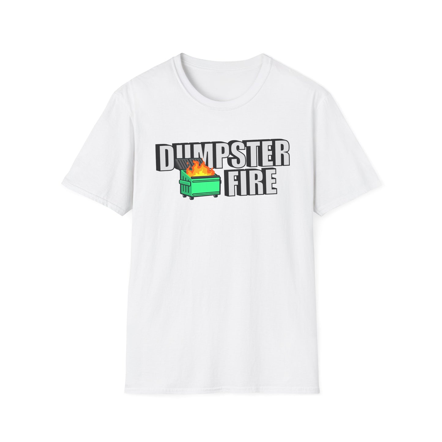 Dumpster Fire Unisex Softstyle T-Shirt