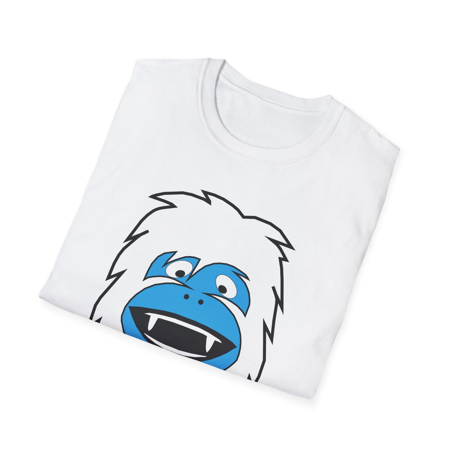 Yeti Face Unisex Softstyle T-Shirt