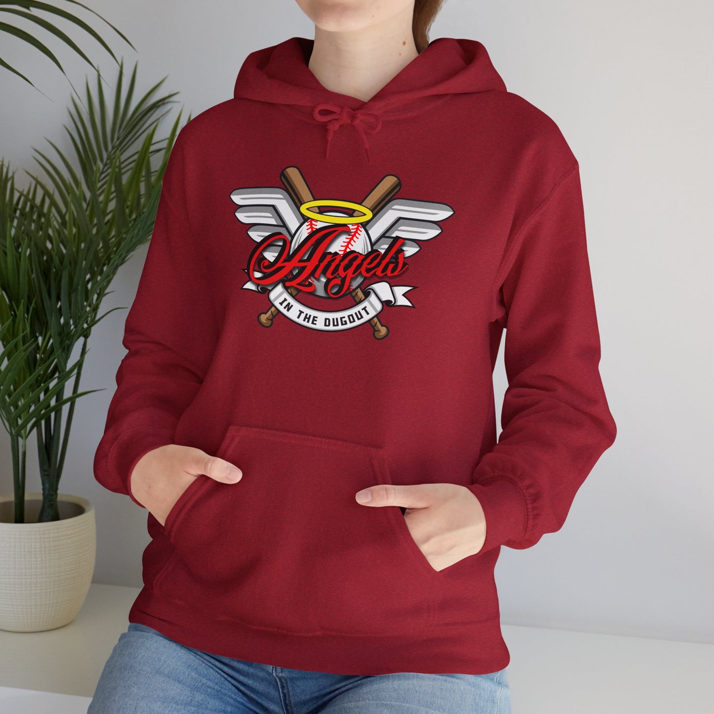 Angels in the Dugout Unisex Heavy Blend™ Hooded Sweatshirt