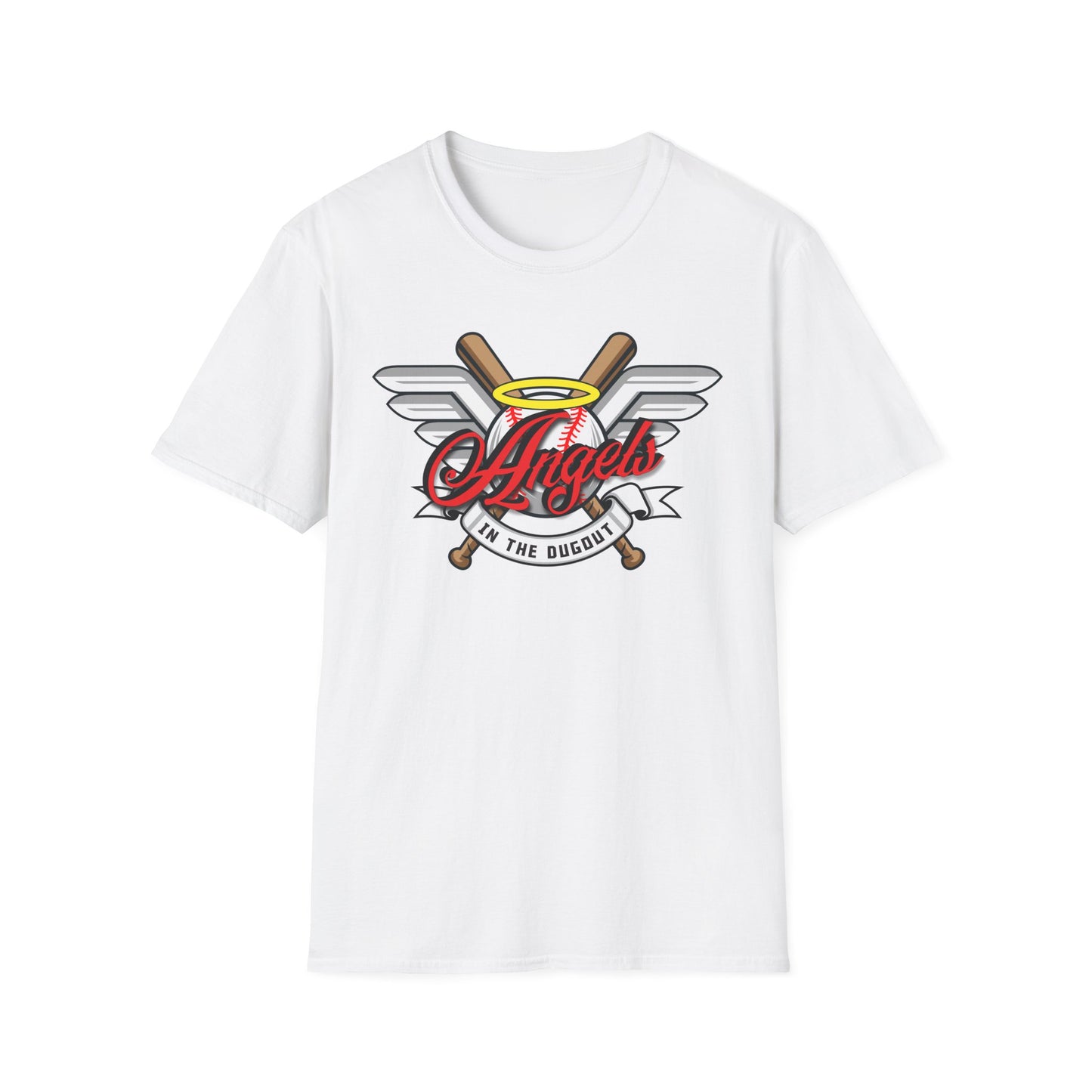 Angels in the Dugout Unisex Softstyle T-Shirt