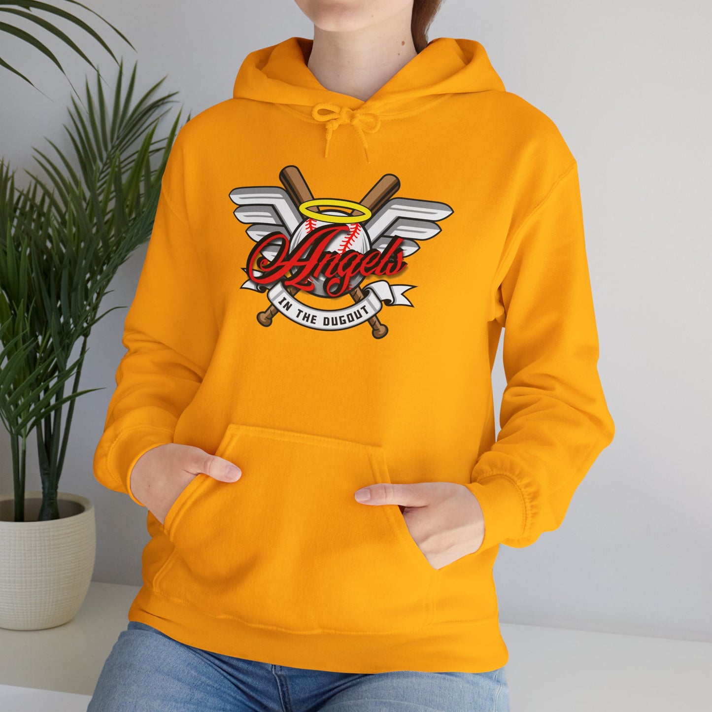 Angels in the Dugout Unisex Heavy Blend™ Hooded Sweatshirt