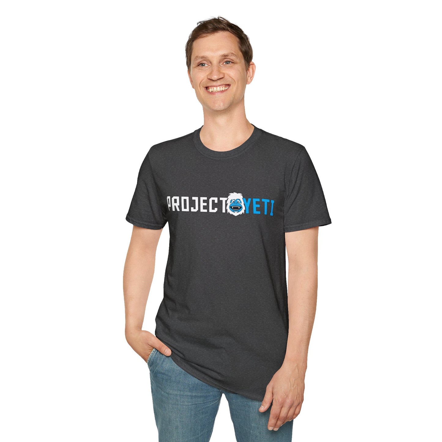 Project Yeti Logo Unisex Softstyle T-Shirt