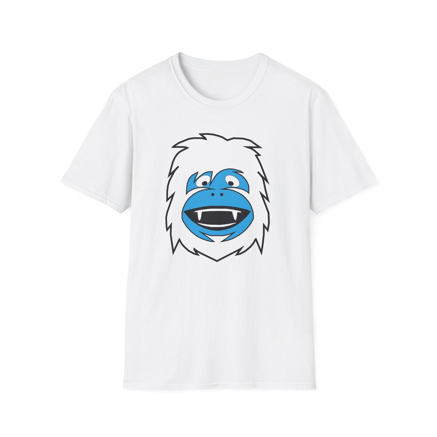 Yeti Face Unisex Softstyle T-Shirt