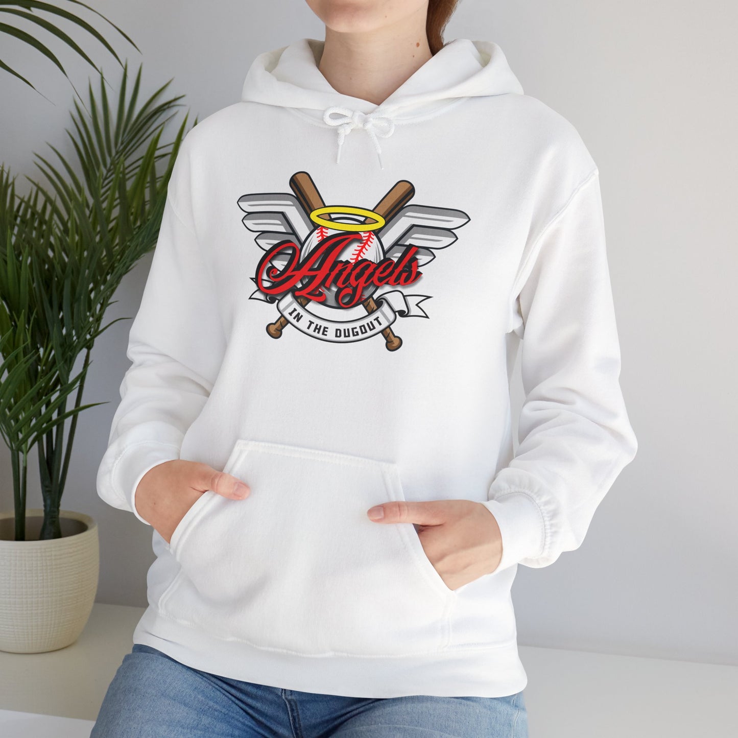 Angels in the Dugout Unisex Heavy Blend™ Hooded Sweatshirt