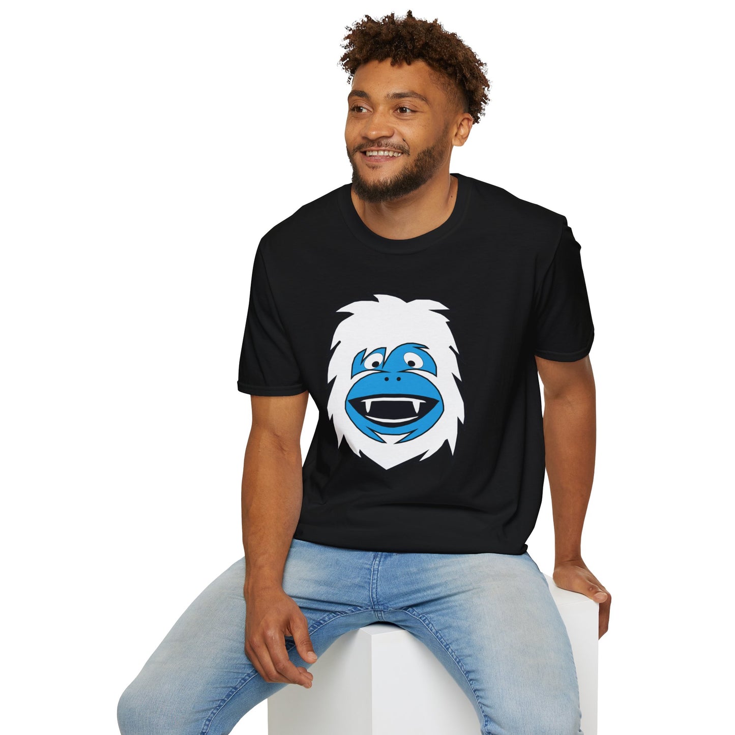 Yeti Face Unisex Softstyle T-Shirt