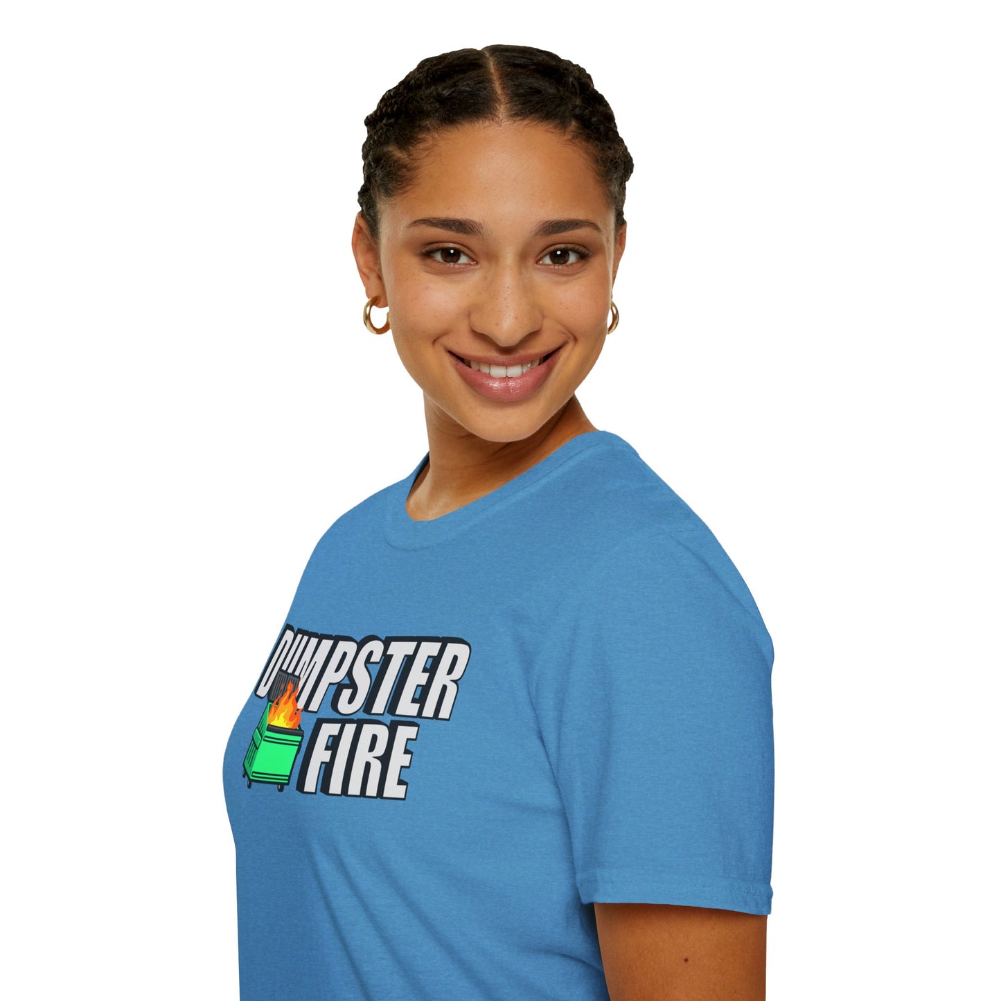 Dumpster Fire Unisex Softstyle T-Shirt