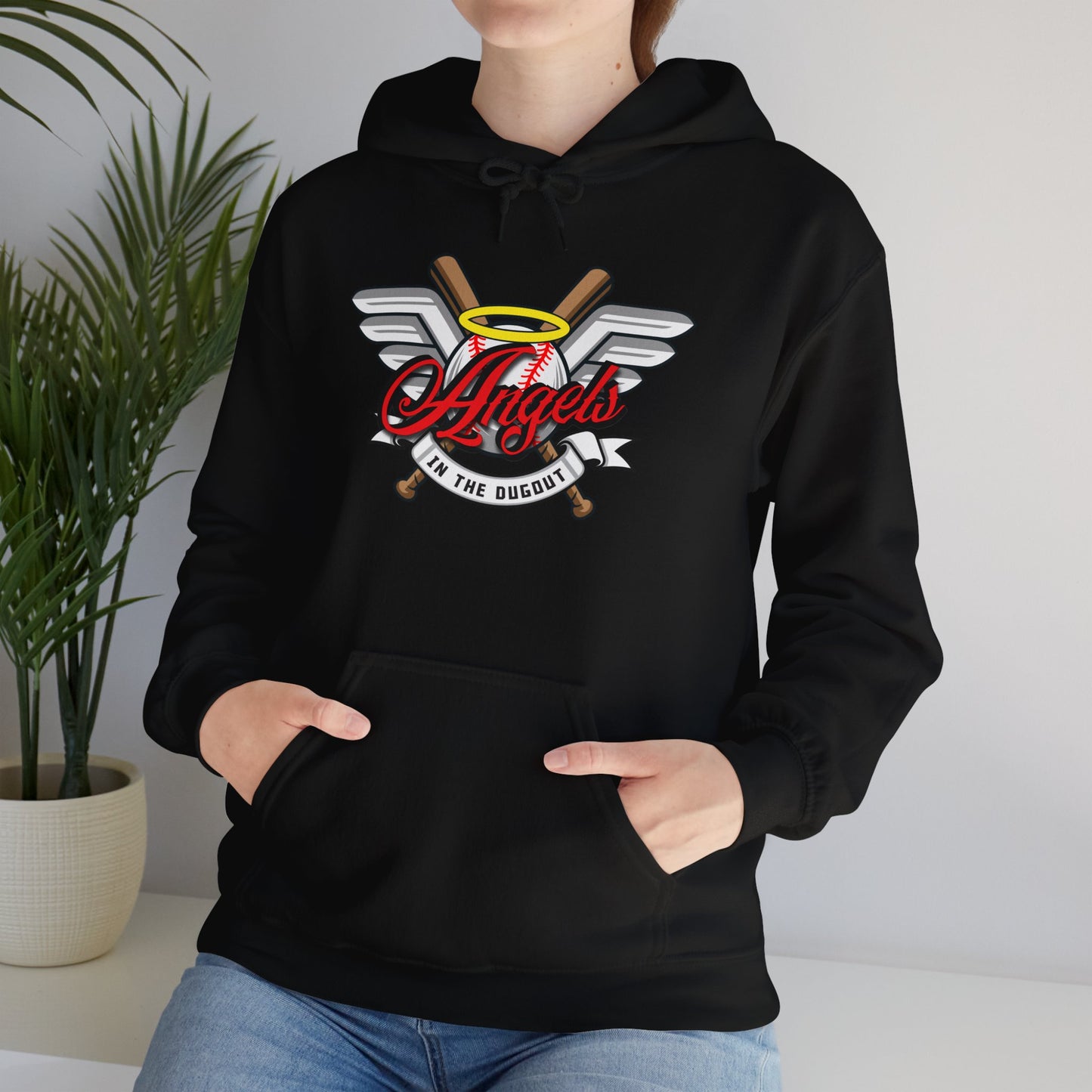 Angels in the Dugout Unisex Heavy Blend™ Hooded Sweatshirt