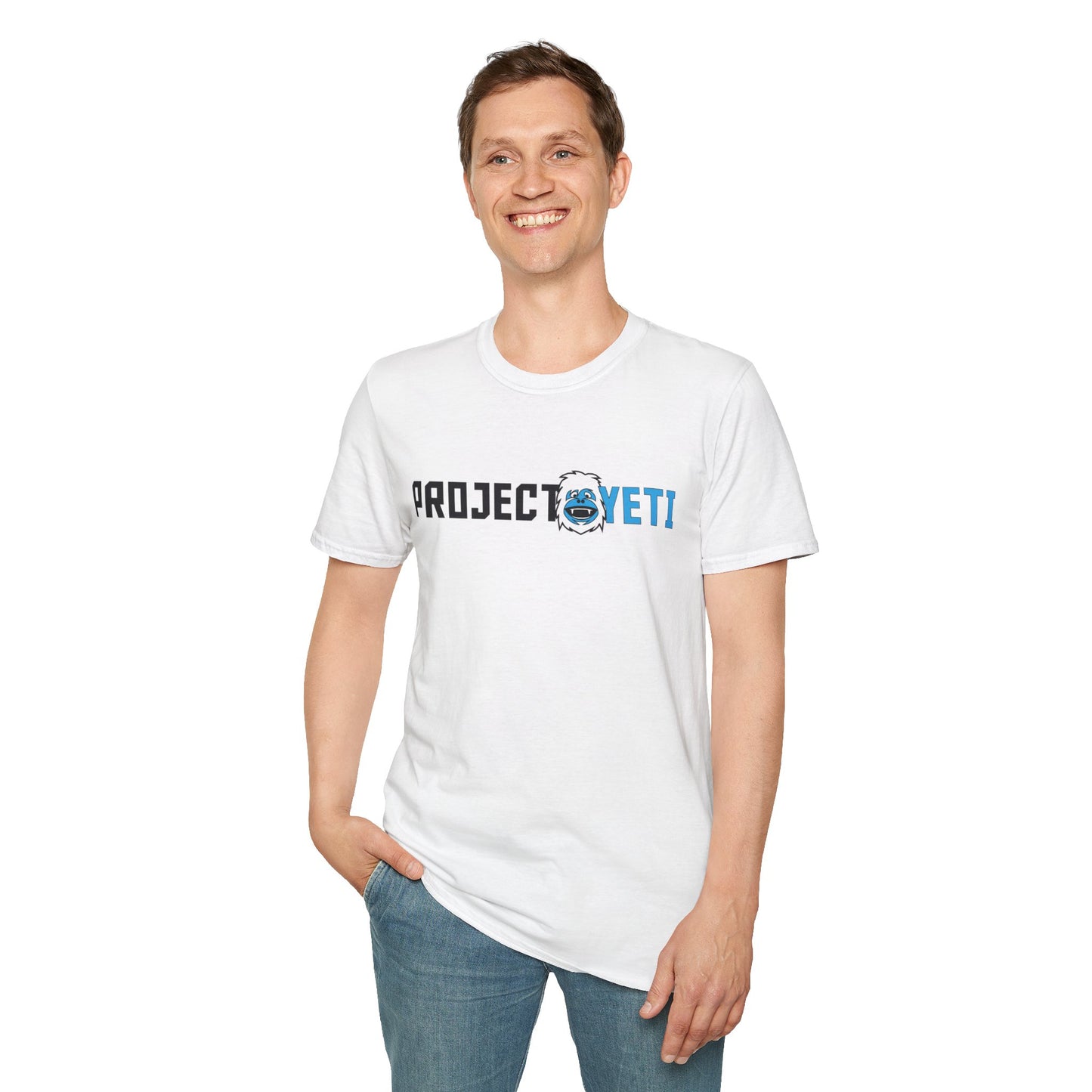 Project Yeti Logo Unisex Softstyle T-Shirt