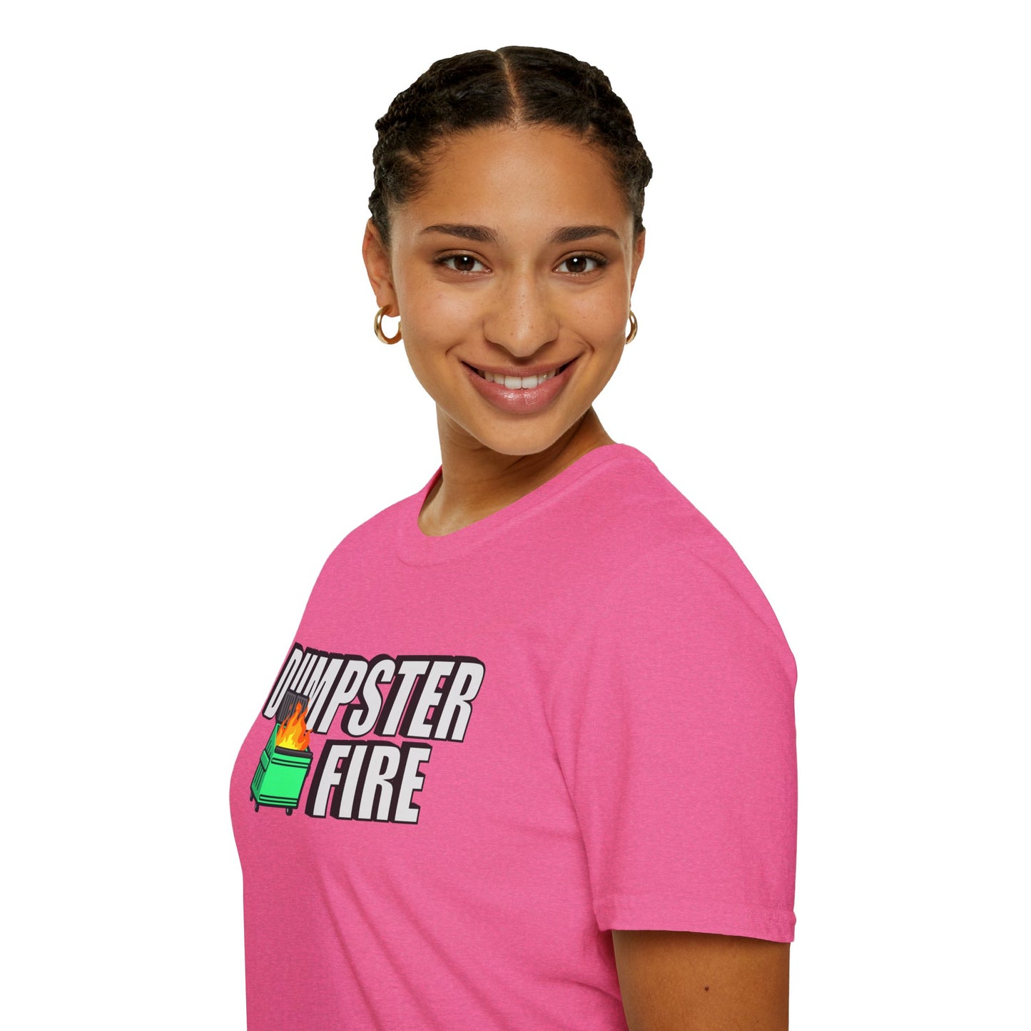 Dumpster Fire Unisex Softstyle T-Shirt