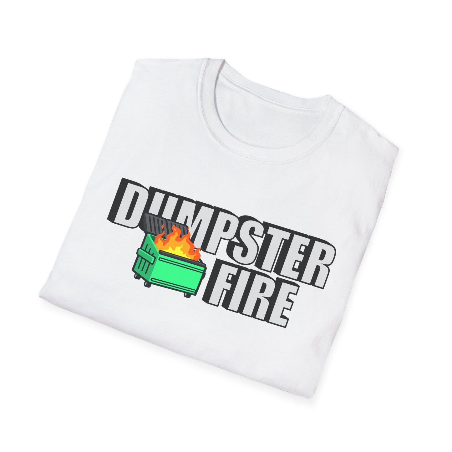 Dumpster Fire Unisex Softstyle T-Shirt